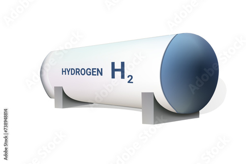 hydrogen storage tank H2 green energy ans ecology