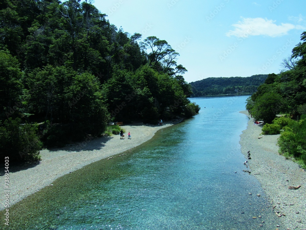 RIO CORRENTOSO-VILLA LA ANGOSTURA-ARGENTINA RIO CORRENTOSO-VILLA LA ANGOSTURA-ARGENTINA