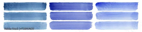 Panel kuchenny z motywem stain stripes ink stroke blue gradient dye splash vibrant colorful creativity textured watercolor
