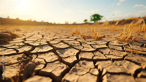 dry ground, soil lacking water