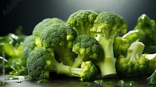close up of broccoli