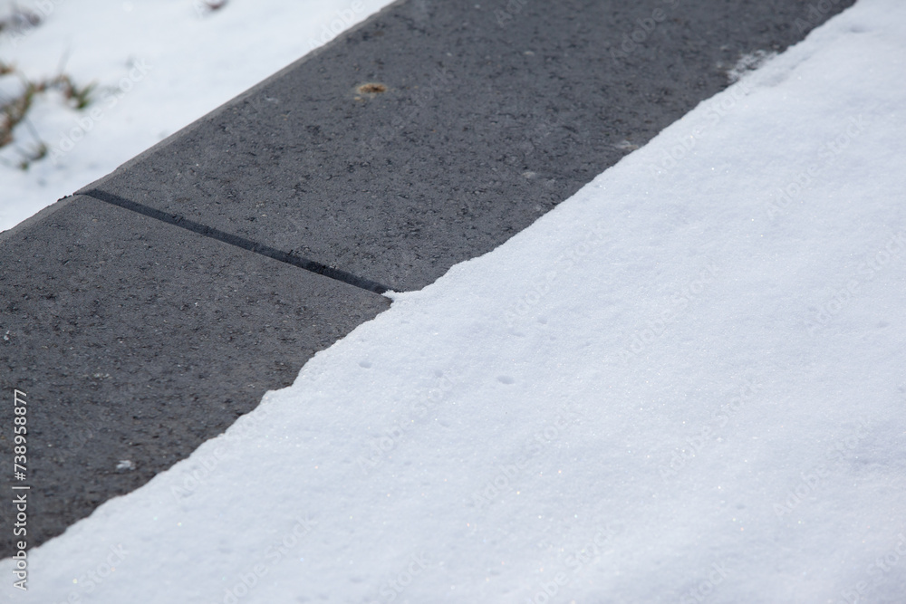 Fototapeta premium Spring Snow