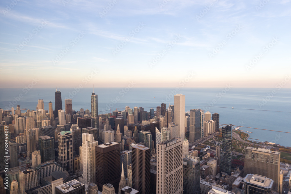 Chicago from above - amazing aerial view