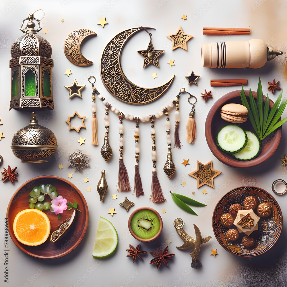 Fototapeta premium Unique Ramadan Design Concepts for Festive Spirit 