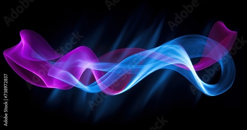 audio wave background wallpaper with magenta dark blue and black