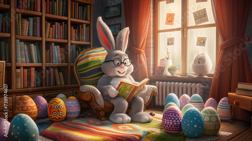Easter Bunny's Fairy Tale Time - Storytelling with the Easter Bunny - Easter Bunny - Easter - Easter Eggs - Chocolate