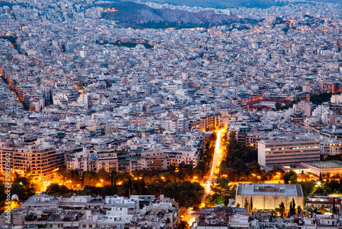 the Acropolis in Athens, Attica, Greece