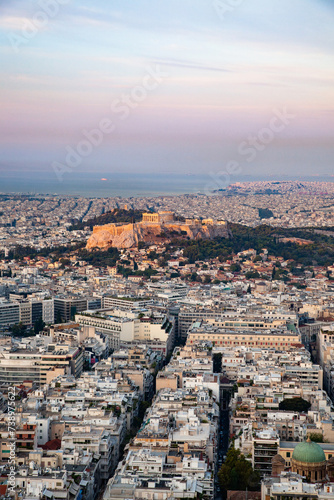 the Acropolis in Athens, Attica, Greece