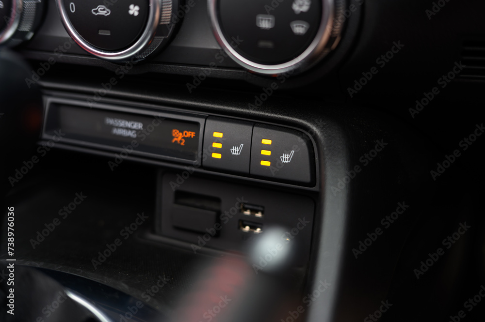 Heated Seat control Heated Seat control