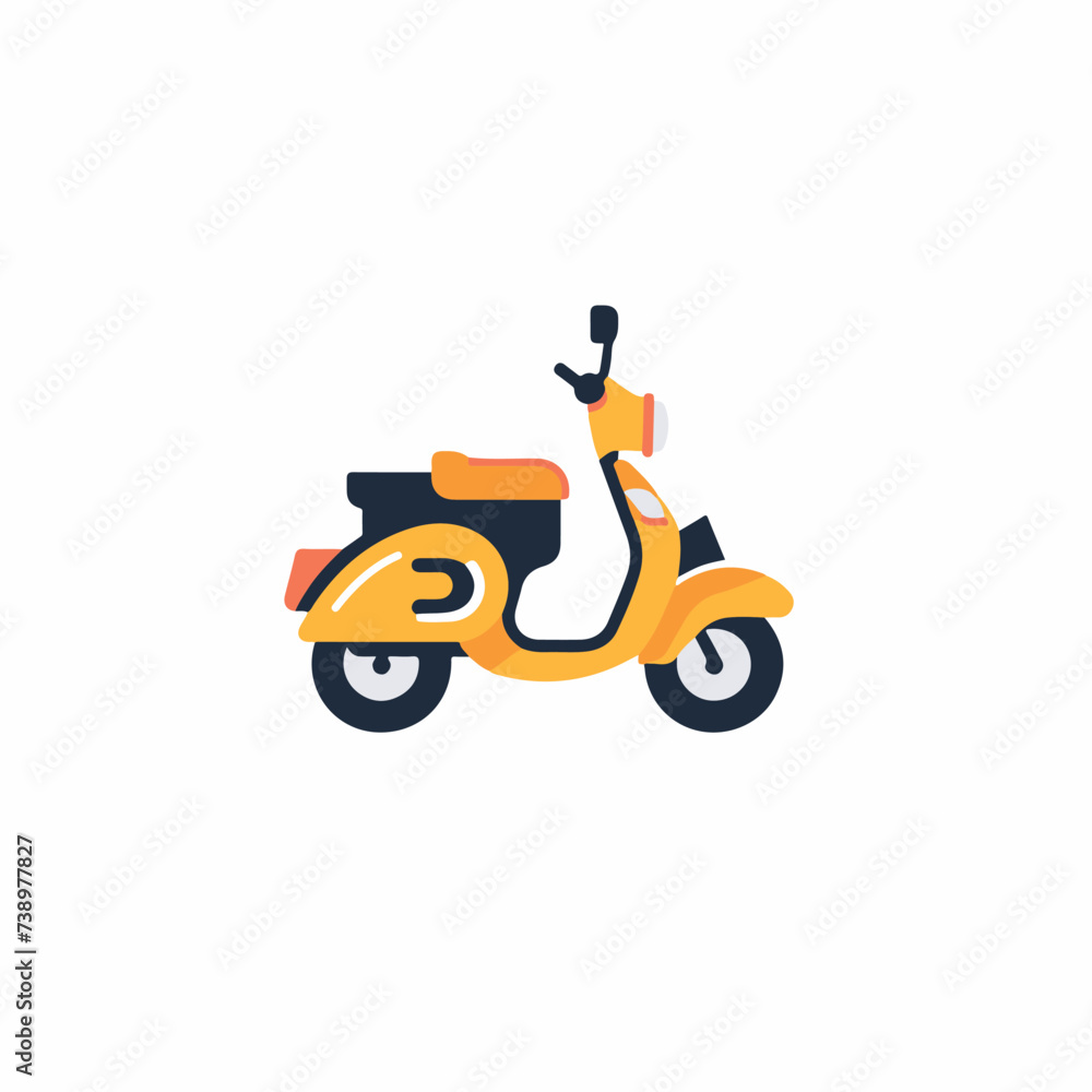 Scooter in cartoon, doodle style. Image for t-shirt, web, mobile apps and ui. Isolated 2d vector illustration in logo, icon, sketch style, Eps 10. AI Generative Scooter in cartoon, doodle style. Image for t-shirt, web, mobile apps and ui. Isolated 2d vector illustration in logo, icon, sketch style, Eps 10. AI Generative