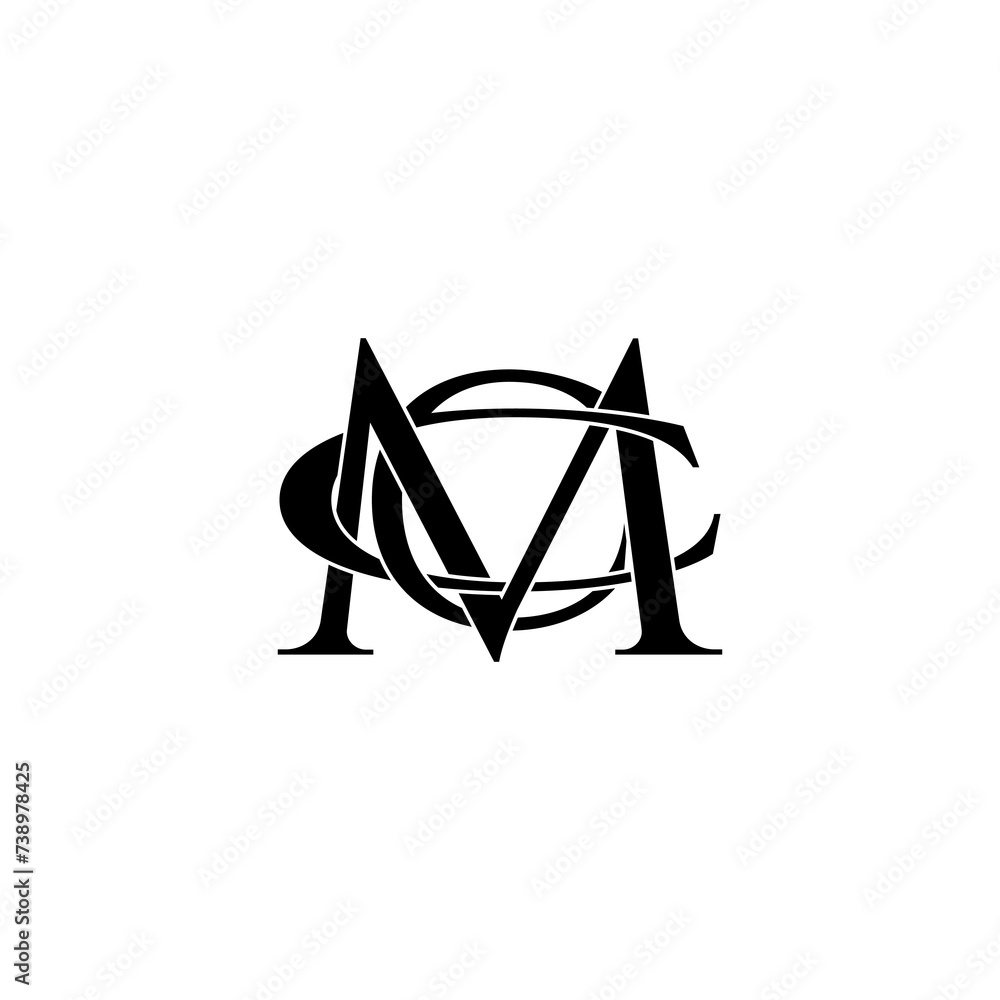ccm initial letter monogram logo design ccm initial letter monogram logo design