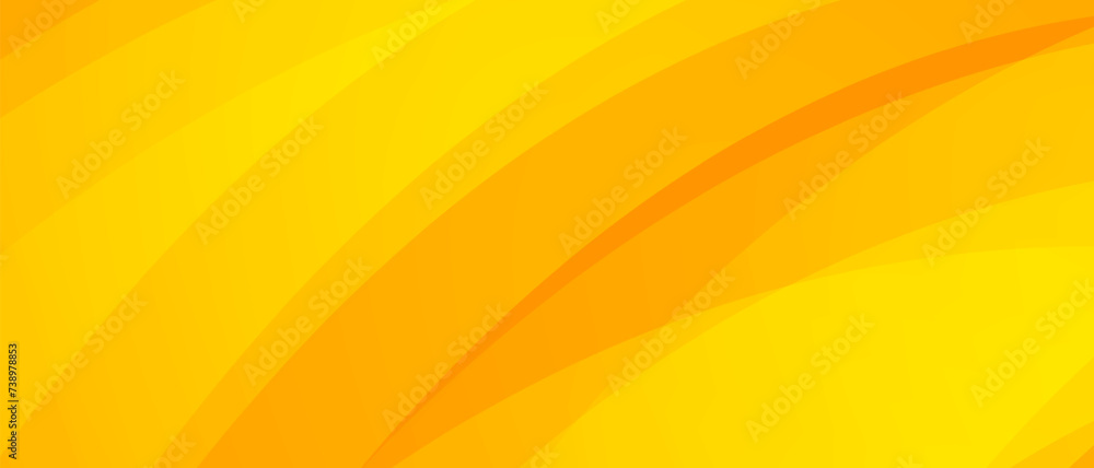 Abstract yellow background with smooth lines. Vector illustration for your design. Abstract yellow background with smooth lines. Vector illustration for your design.