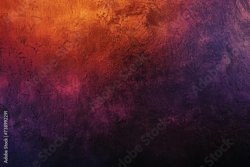 Dark abstract texture blending orange Brown And purple hues in a gradient Creating a sophisticated backdrop for luxury and fashion contexts.