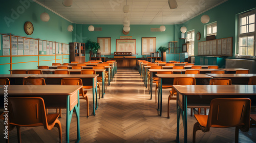 classroom in school