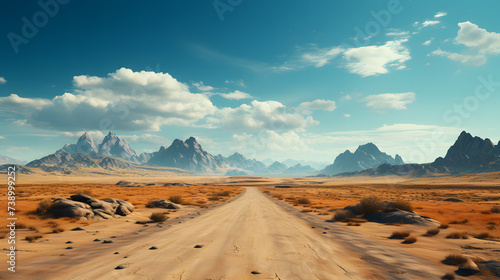 road in the mountains