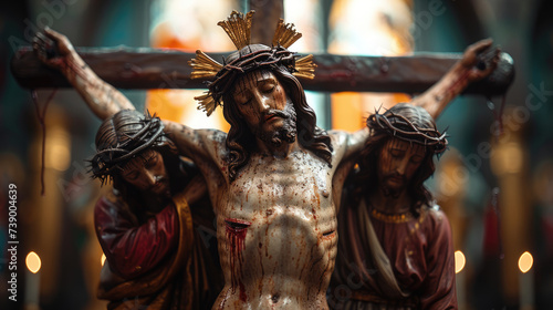 Jesus Christ on the cross © STORYTELLER