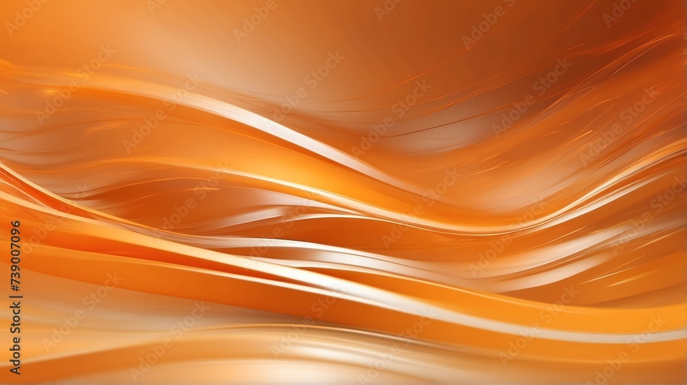 Orange motion blur abstract background from Generative AI Orange motion blur abstract background from Generative AI