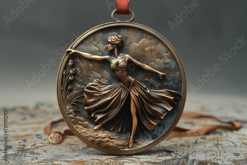 Dance Elegance Unveiled: Gold Medal for Exceptional Balletic Artistry photo