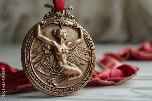 Artistic Prowess Honored: Ballet Gold Medal Celebrating Dance Mastery