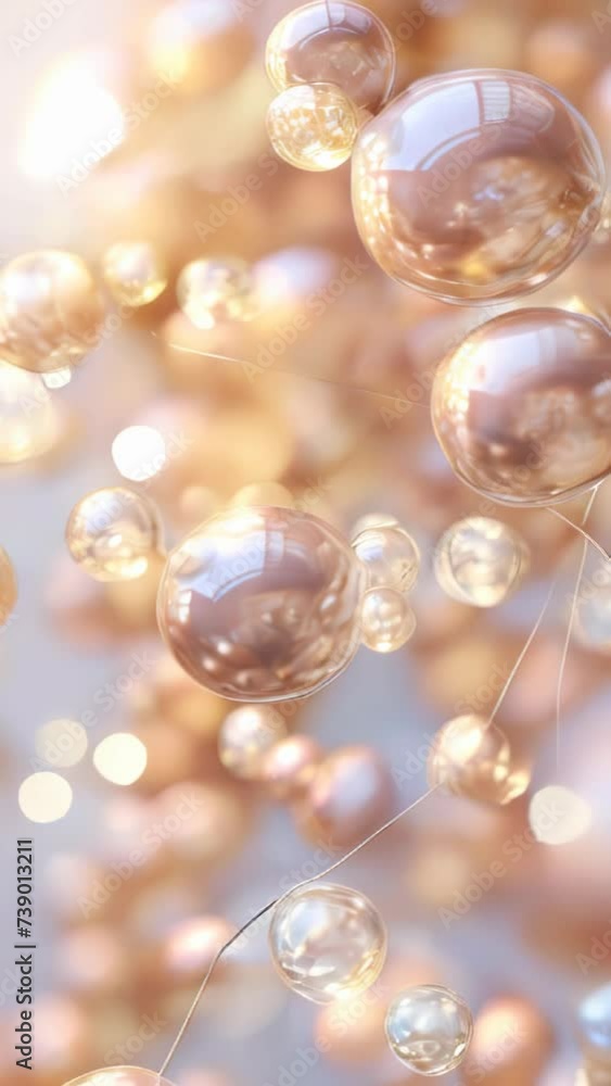 Numerous spheres are suspended, emitting a soft glow as they shimmer faintly. The spheres also function as lighting, creating a fantastical atmosphere.
Numerous spheres are suspended, emitting a soft glow as they shimmer faintly. The spheres also function as lighting, creating a fantastical atmosphere.