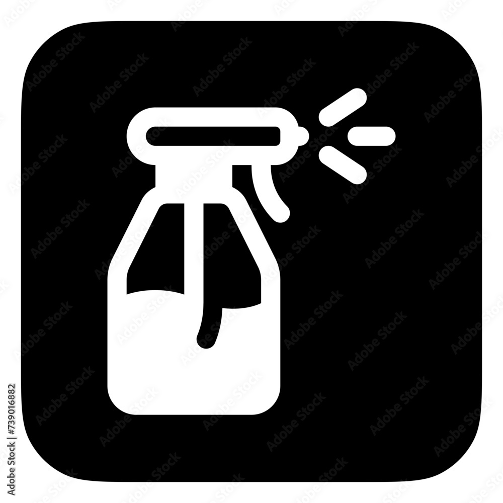 Editable water sprayer, spray bottle vector icon. Gardening, lanscaping, hygiene. Part of a big icon set family. Perfect for web and app interfaces, presentations, infographics, etc Editable water sprayer, spray bottle vector icon. Gardening, lanscaping, hygiene. Part of a big icon set family. Perfect for web and app interfaces, presentations, infographics, etc