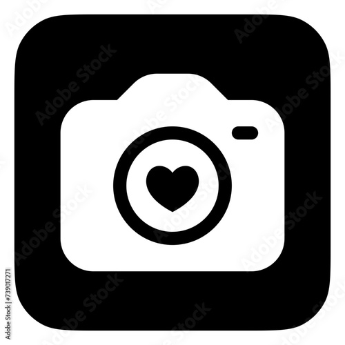 Editable wedding photography vector icon. Wedding, valentine, love, celebration. Part of a big icon set family. Perfect for web and app interfaces, presentations, infographics, etc