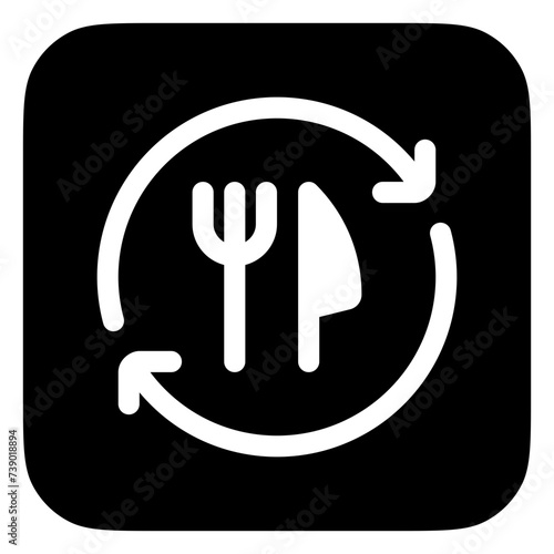 Editable food processing, processing order vector icon. Part of a big icon set family. Perfect for web and app interfaces, presentations, infographics, etc