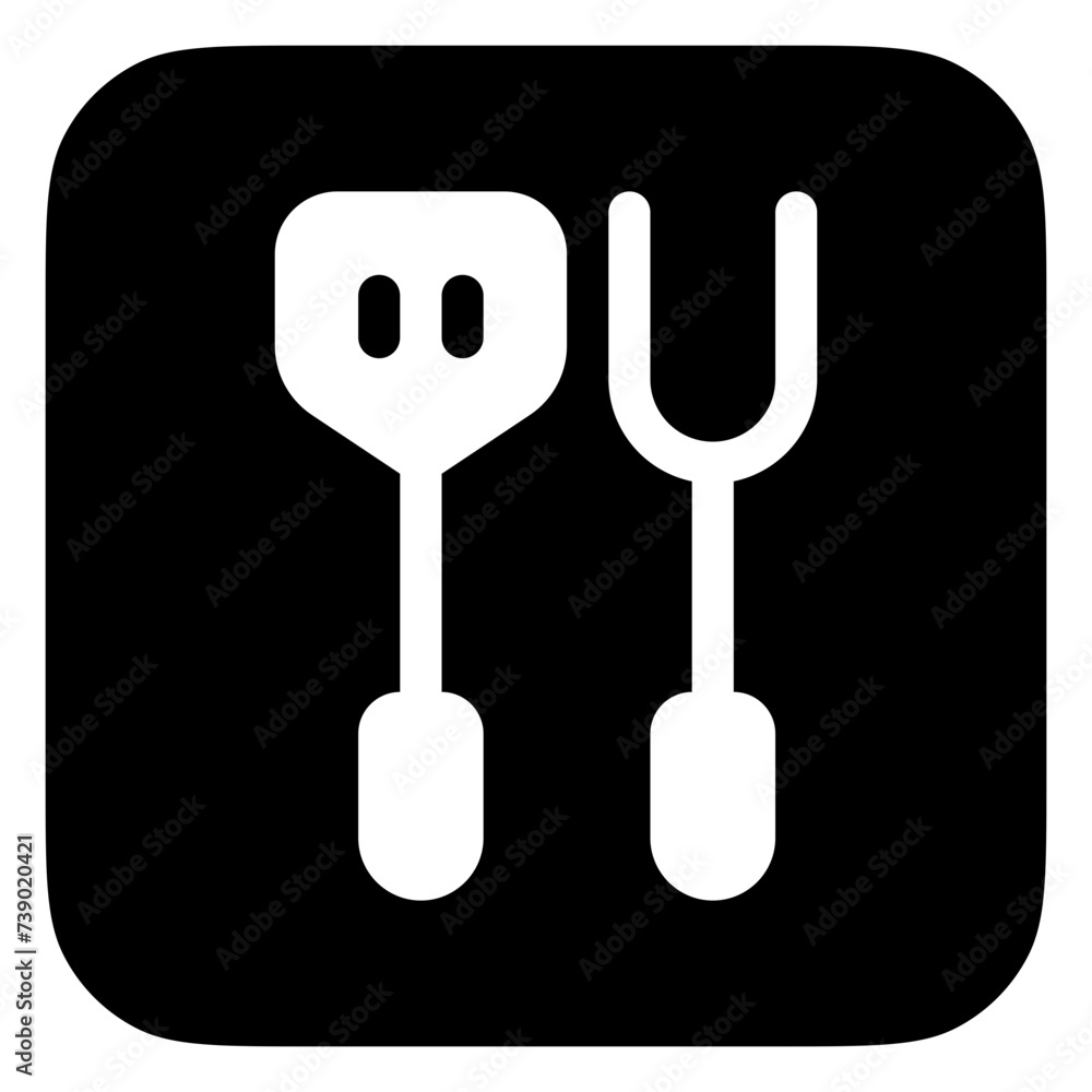 Editable spatula, bbq fork vector icon. Part of a big icon set family. Perfect for web and app interfaces, presentations, infographics, etc Editable spatula, bbq fork vector icon. Part of a big icon set family. Perfect for web and app interfaces, presentations, infographics, etc