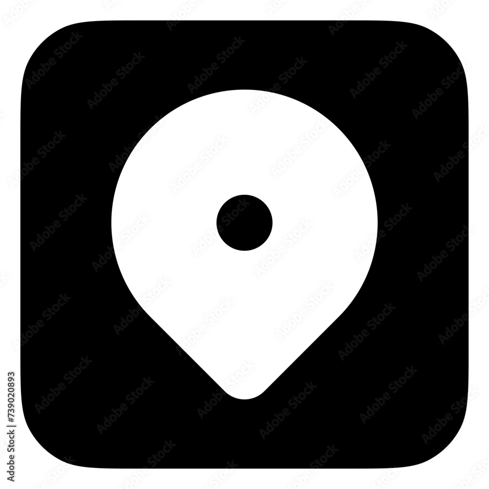 Editable location pin vector icon. Map, location, navigation. Part of a big icon set family. Perfect for web and app interfaces, presentations, infographics, etc Editable location pin vector icon. Map, location, navigation. Part of a big icon set family. Perfect for web and app interfaces, presentations, infographics, etc
