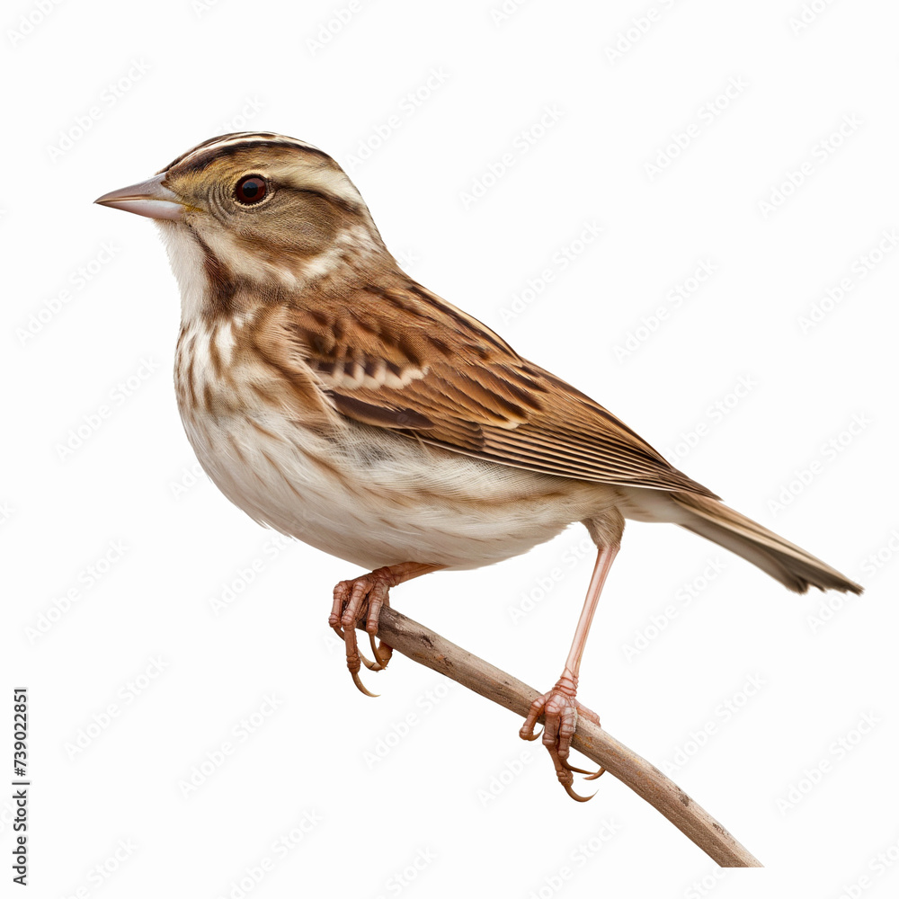 Fototapeta premium accentor isolated on white