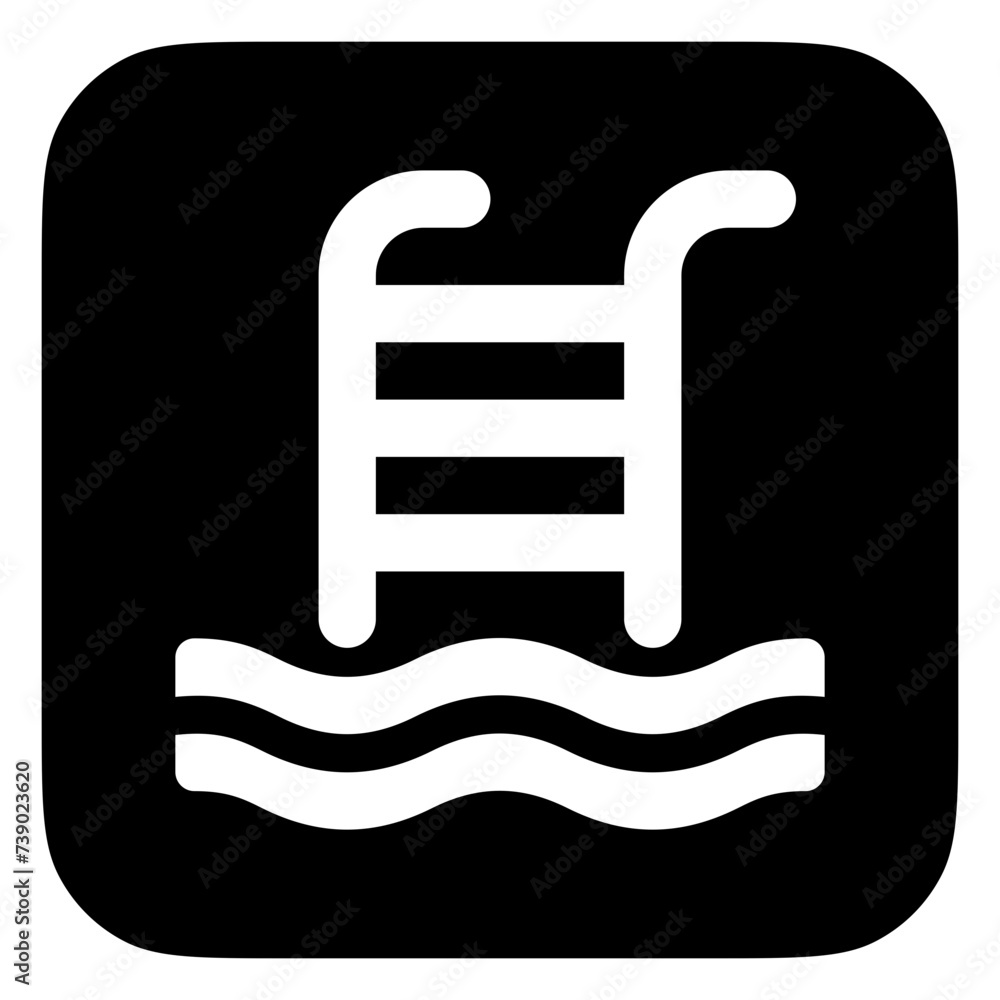 Editable swimming pool vector icon. Part of a big icon set family. Perfect for web and app interfaces, presentations, infographics, etc Editable swimming pool vector icon. Part of a big icon set family. Perfect for web and app interfaces, presentations, infographics, etc
