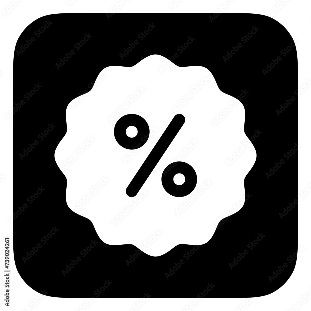 Editable discount badge vector icon. Part of a big icon set family. Perfect for web and app interfaces, presentations, infographics, etc Editable discount badge vector icon. Part of a big icon set family. Perfect for web and app interfaces, presentations, infographics, etc