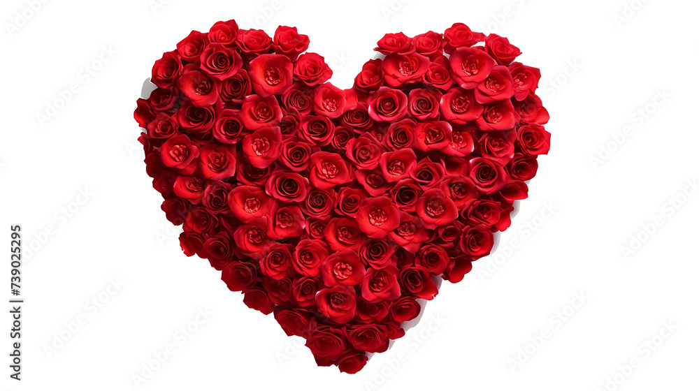 heart made of red rose petals heart made of red rose petals