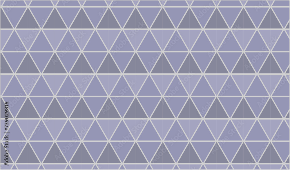 Fototapeta premium シンプルな三角模様のシームレスパターン