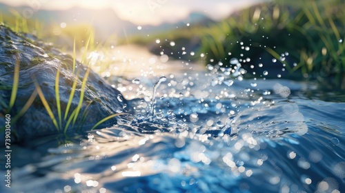 Wallpaper Mural Exploring the Interconnections of Water, Ecosystems, and Human Health on World Water Day Torontodigital.ca