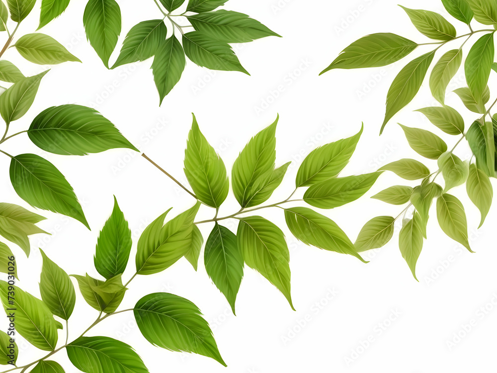 leaf background isolated on white background leaf background isolated on white background