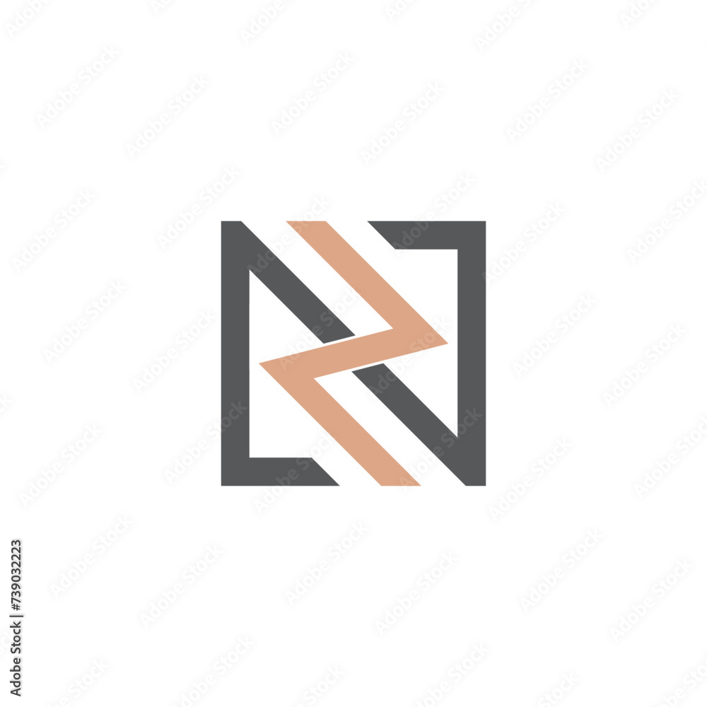 ZN, NZ, N AND Z Abstract initial monogram letter alphabet logo design ZN, NZ, N AND Z Abstract initial monogram letter alphabet logo design