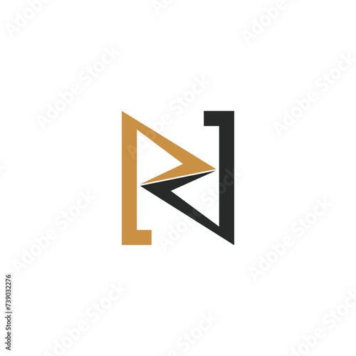 Free Download ZN, NZ, Abstract initial monogram letter alphabet logo design - GFXLoad