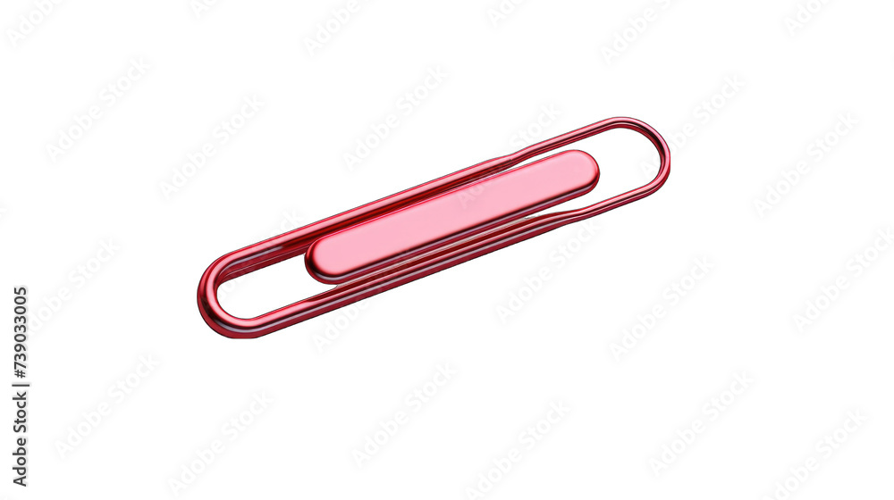 Spectrum of colored paper clips isolated on white clipping path Spectrum of colored paper clips isolated on white clipping path