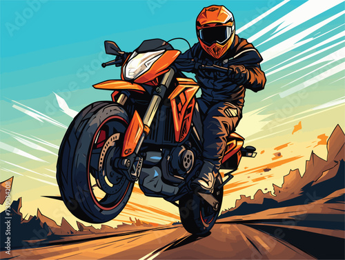 The average runner become motorcycle rider