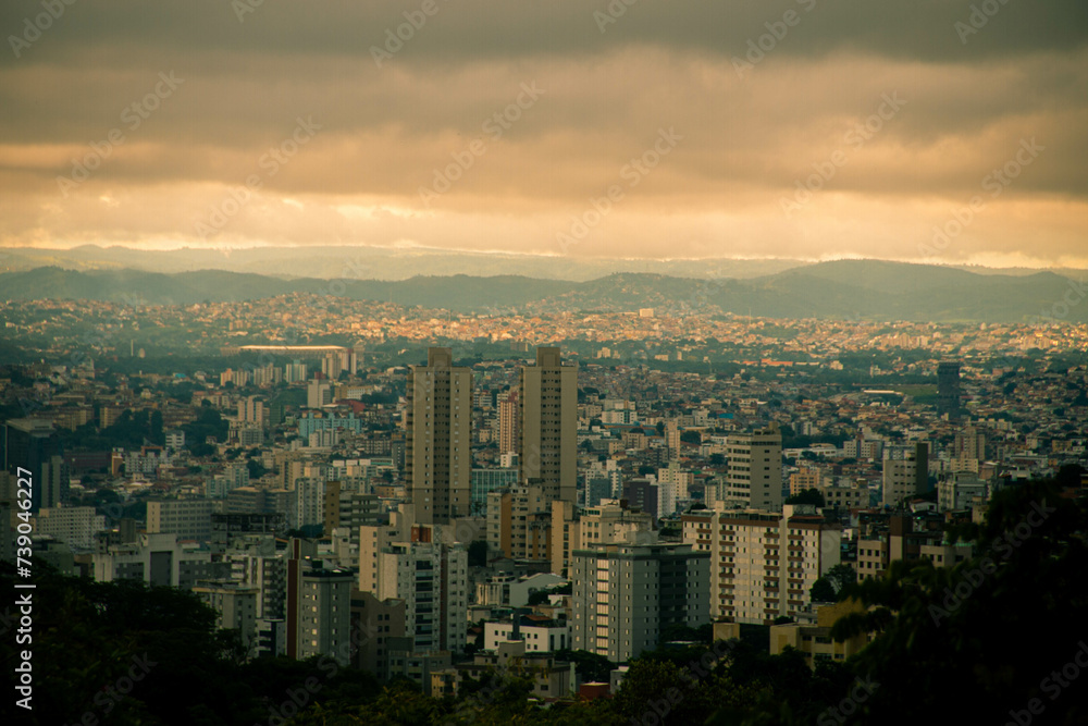 Visão panorâmica da cidade de Belo Horizonte