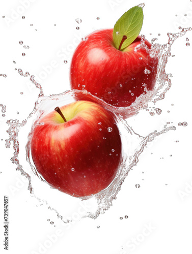 Fresh apple png / transparent