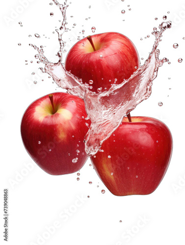 Fresh apple png / transparent