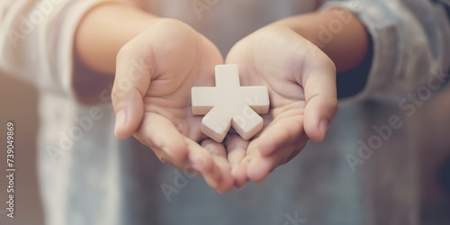 People Awareness Health insurance and medical welfare concept. people hands holding plus symbol and healthcare medical icon, health and access healthcare