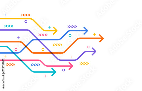Abstract arrow direction. Technology background. High speed. Hi-tech