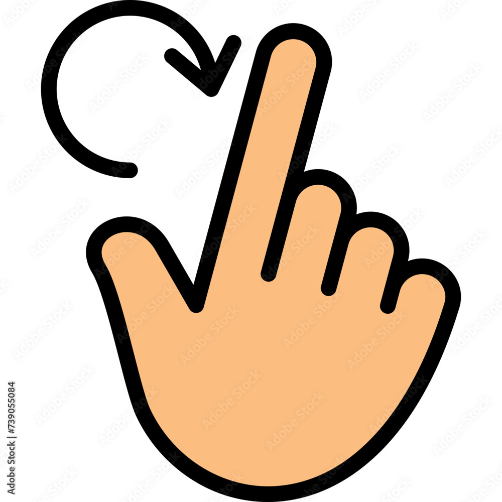 Obraz premium Rotate Icon