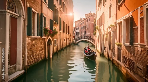 The Best Way to See Venice in Summer, A Gondola Ride photo