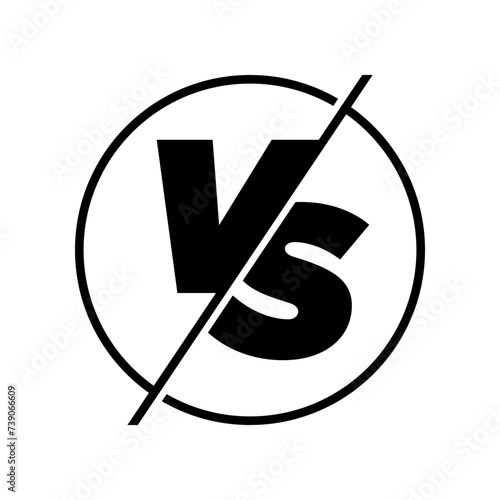 Versus Or VS Letters Logo Design Inspiration