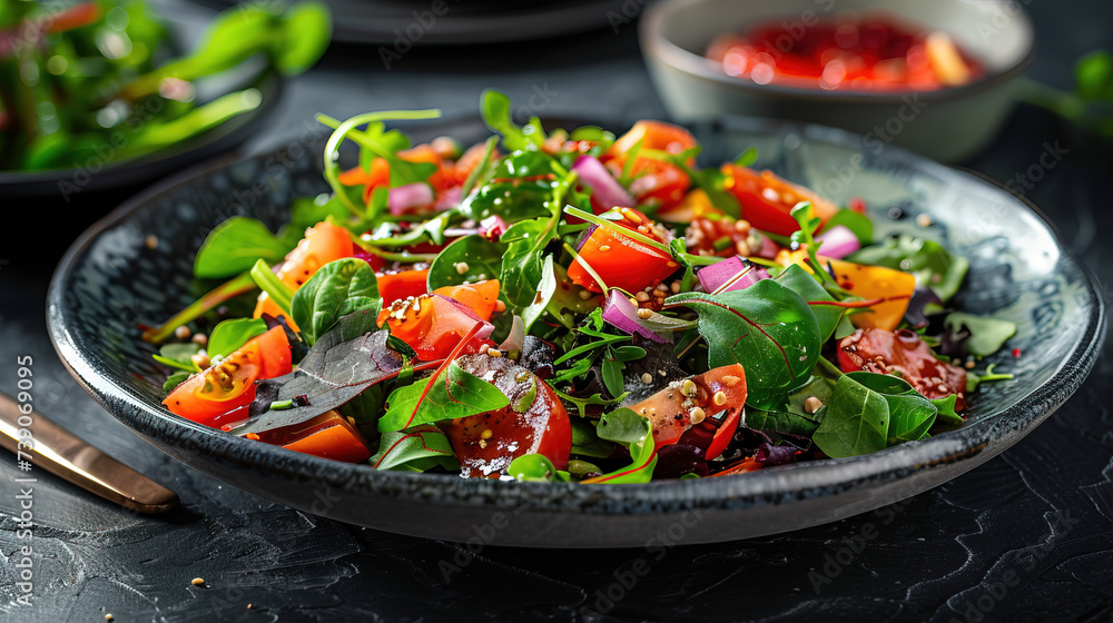 Savor freshness with our crisp salad selection. A burst of vibrant flavors and wholesome greens awaits, creating a delightful symphony for your taste buds
