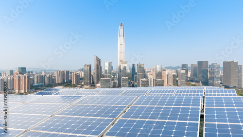 Shenzhen Urban Architecture Complex and Solar panels